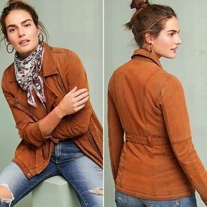 Anthropologie | Everyday Belted Moto Jacket | Sz XS